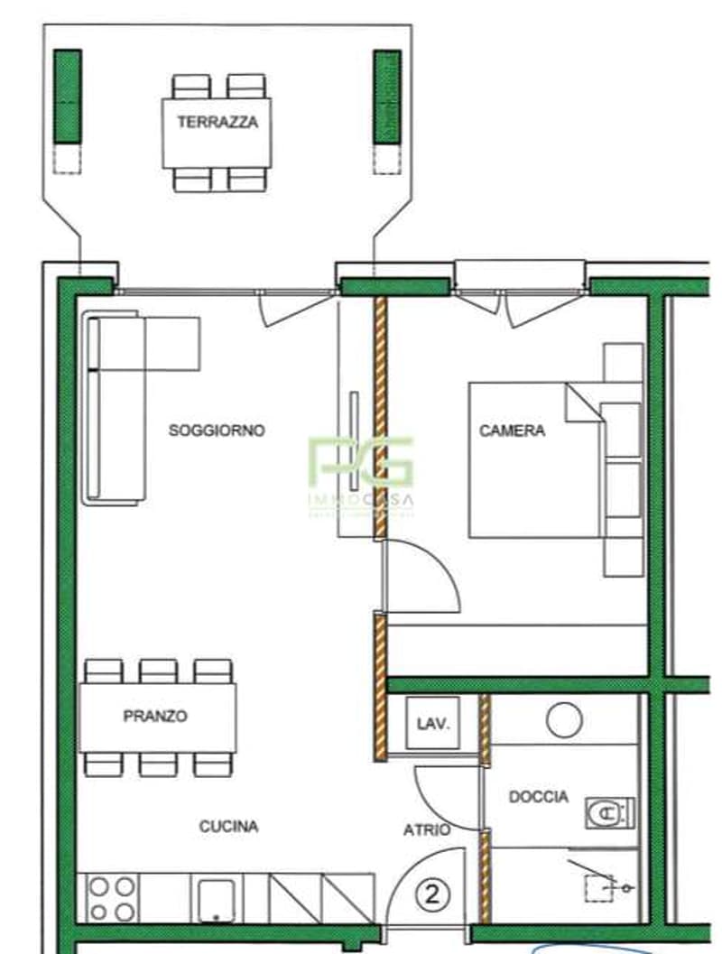 Nuovo appartamento 2.5 locali con giardino (6)