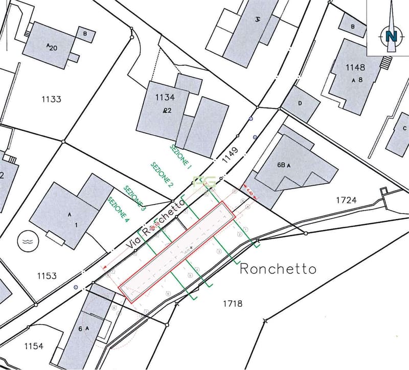 Terreno edificabile con progetto approvato per 4 moderni appartamenti (3)