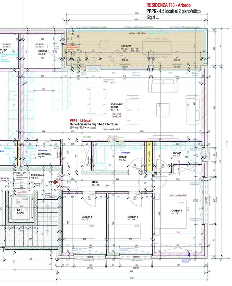 Spazioso attico 4.5 locali in costruzione (6)