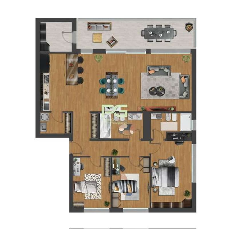 Spazioso attico 4.5 locali in costruzione (5)