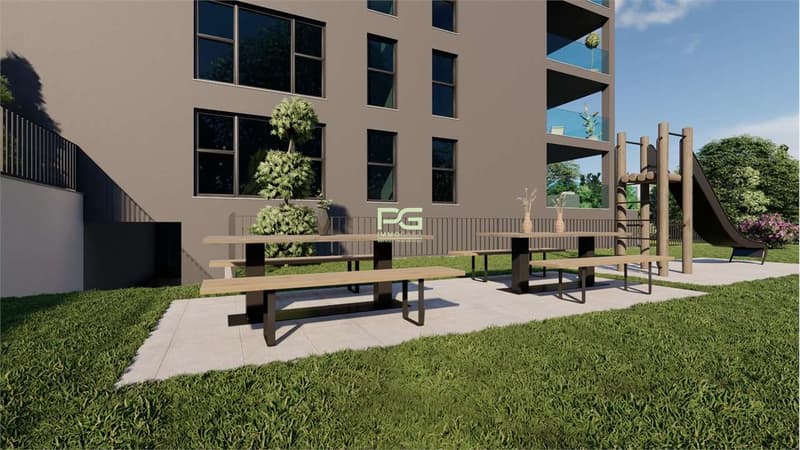 Nuovo appartamento 4.5 locali con grande giardino e terrazze (8)