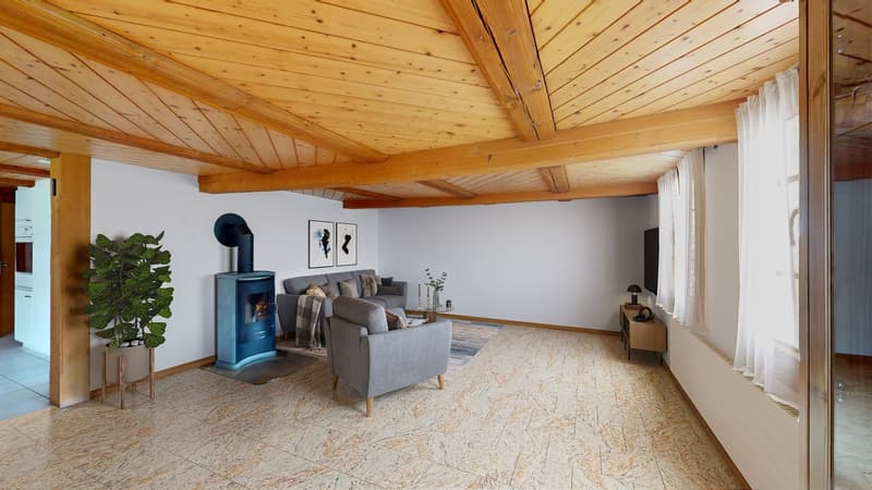 Wohnzimmer EG (Einrichtungsvorschlag)