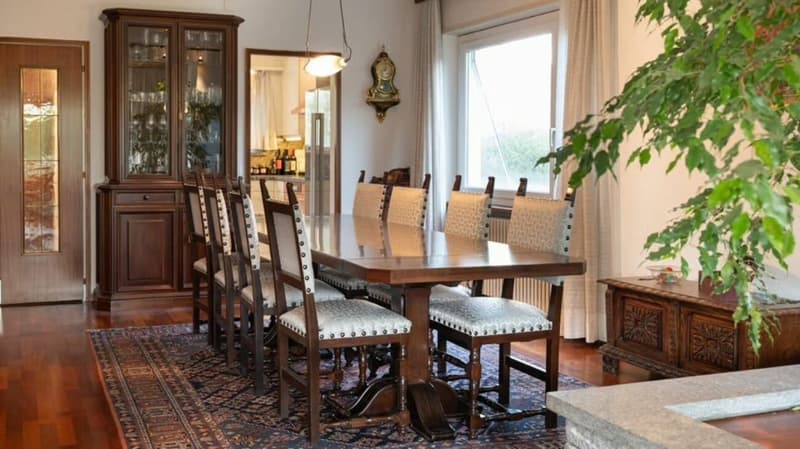 Splendida bifamigliare con piscina - Sementina (5)