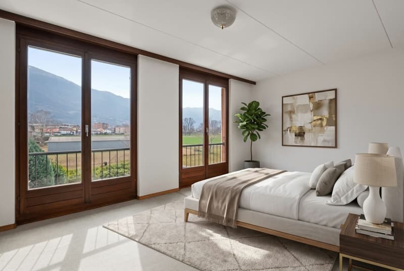 Casa con vista aperta in zona privilegiata - 5.5 locali a Bellinzona (6)