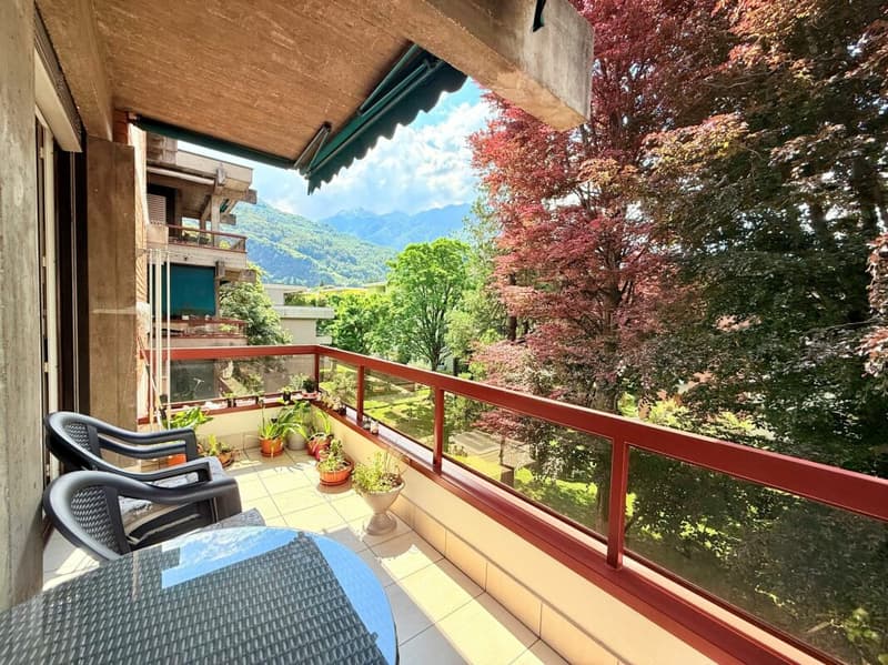 Ampio 3.5 locali con terrazza - posizione privilegiata a Bellinzona (4)