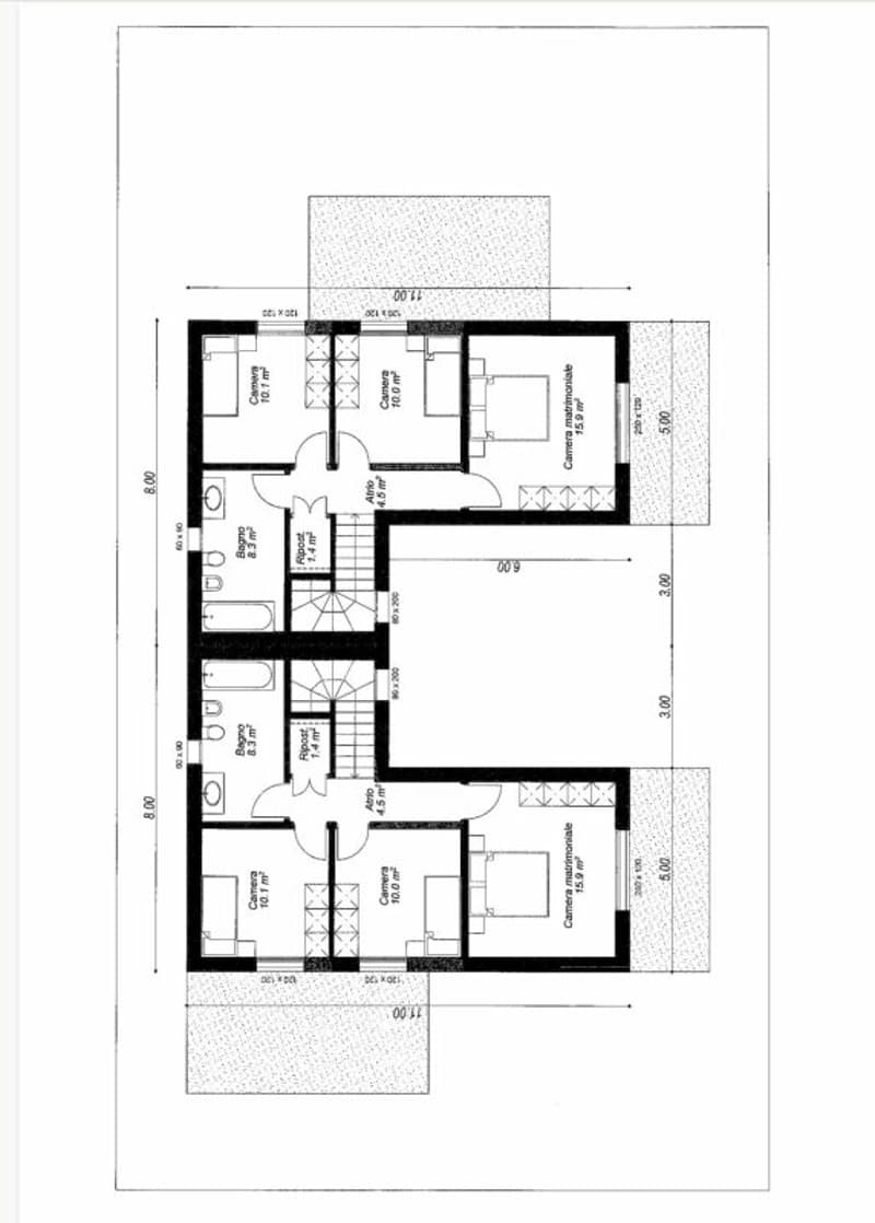 terreno con progetto approvato - splendide case unifamiliari a Camignolo (4)