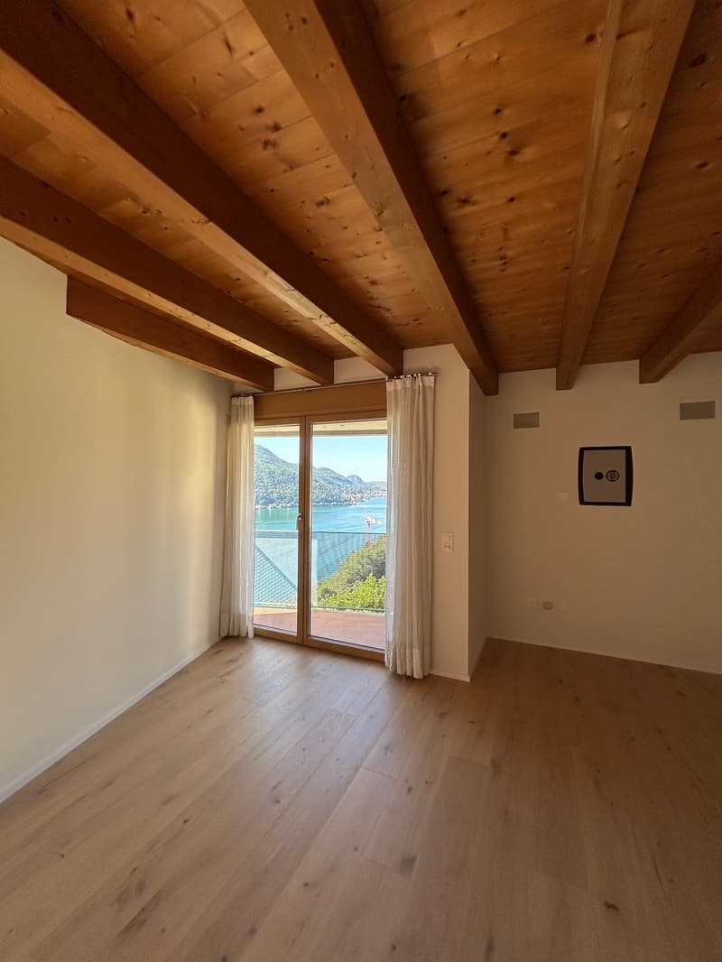 VICO MORCOTE - AFFITTASI VILLA UNIFAMILIARE DI 4.5 LOCALI CON VISTA PANORAMICA (12)