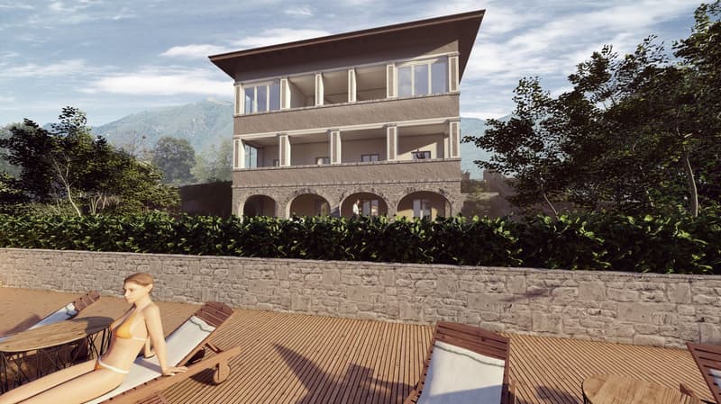 Splendido appartamento da 3.5 locali con giardino e panorama (8)