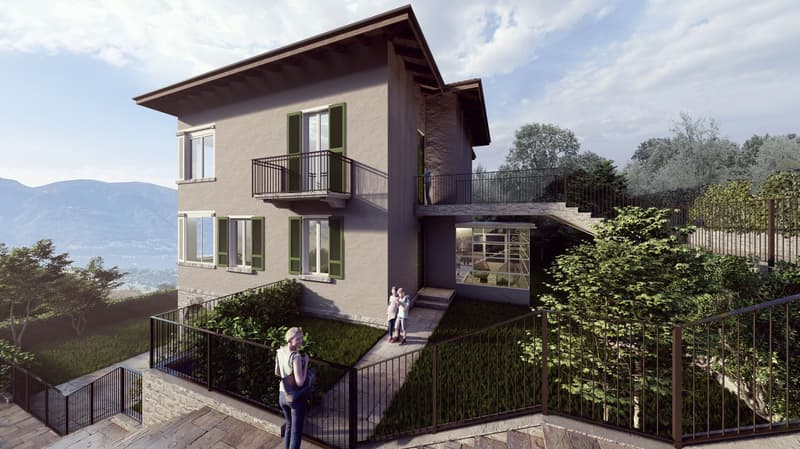 Splendido appartamento da 3.5 locali con giardino e panorama (7)