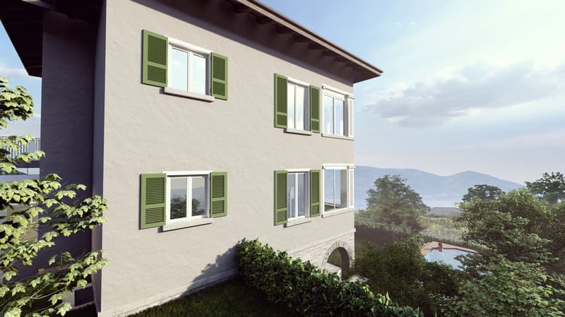 Splendido appartamento da 3.5 locali con giardino e panorama (6)