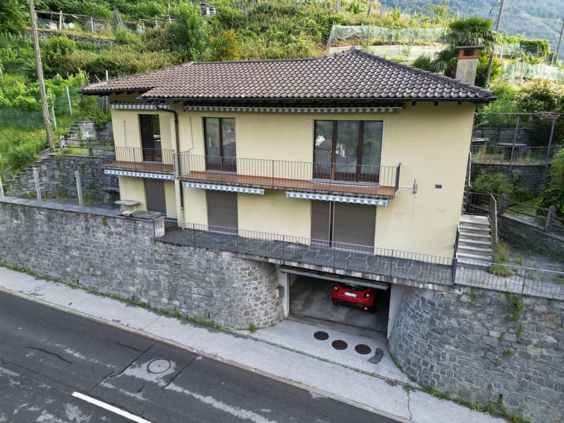 Appartamento con terrazza di 3.5 locali a Intragna – Vista panoramica e charme ticinese (3)