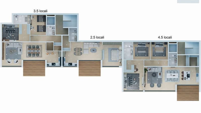 Elegante 2.5 Locali con Terrazza e Vista Aperta - Nuova Costruzione (12)