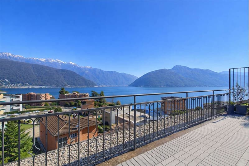 Melide - Luminoso attico di 6.5 locali con vista lago (2)