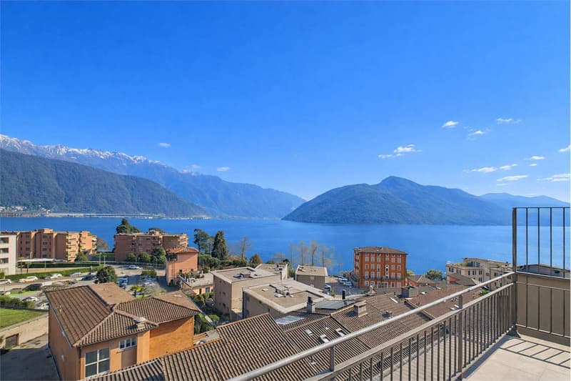 Melide - Luminoso attico di 6.5 locali con vista lago (3)