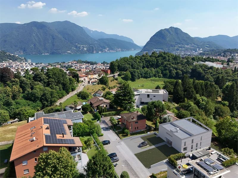 Attico esclusivo 4.5 locali con rooftop e massima privacy a Savosa (8)