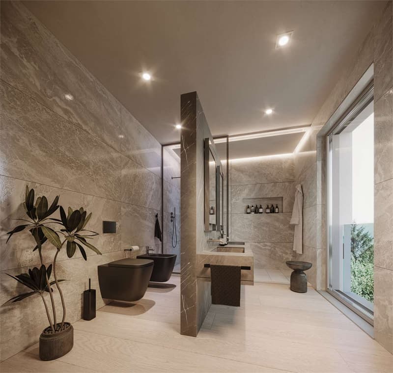 Attico 4.5 locali di Design con Terrazza e Massima Privacy (3)