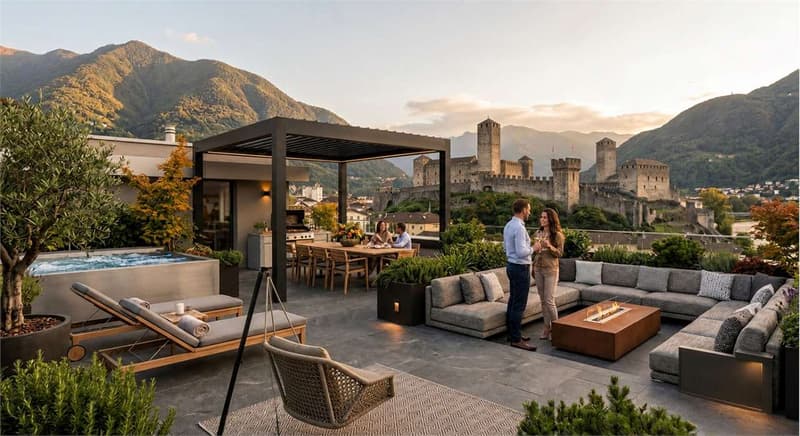 Exklusives Penthouse in Bellinzona (1)