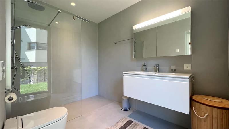 MINUSIO - Nuovo appartamento con grande giardino e vista lago (9)