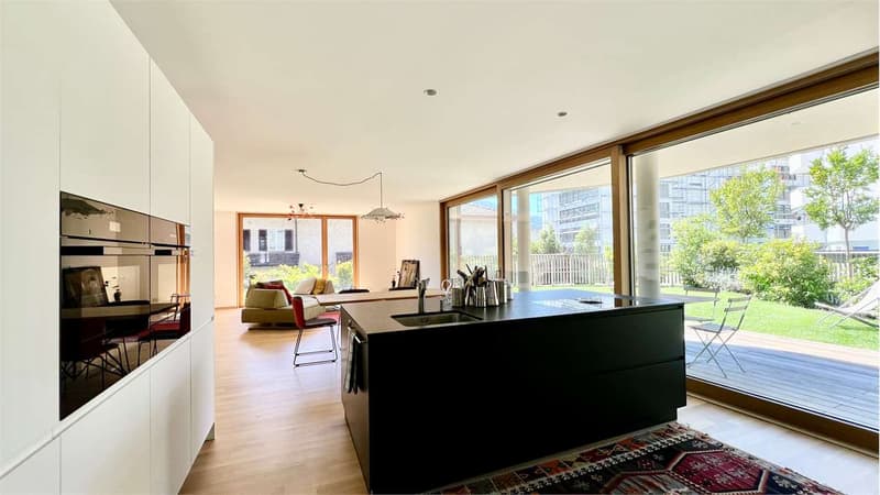 MINUSIO - Nuovo appartamento con grande giardino e vista lago (10)