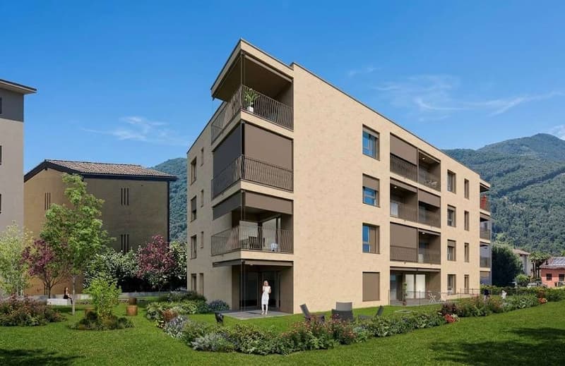 Lamone - Moderno 2.5 locali in costruzione (4)