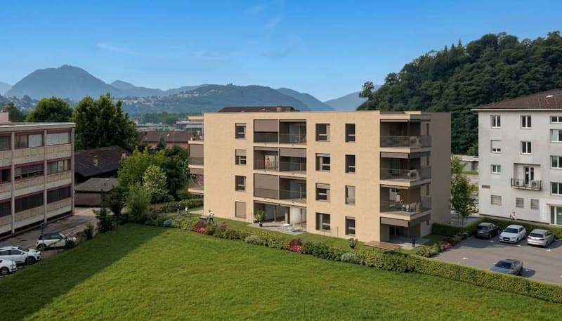 Lamone - Moderno 2.5 locali in costruzione (5)