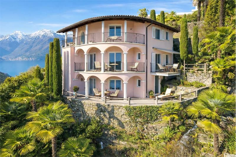 Minusio - Eleganza mediterranea con vista lago mozzafiato (1)