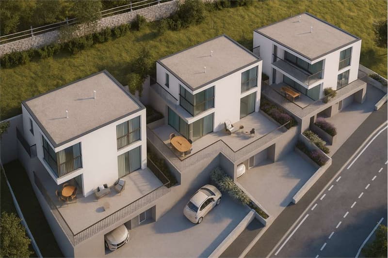 Manno - 4.5 locali con giardino in costruzione (4)