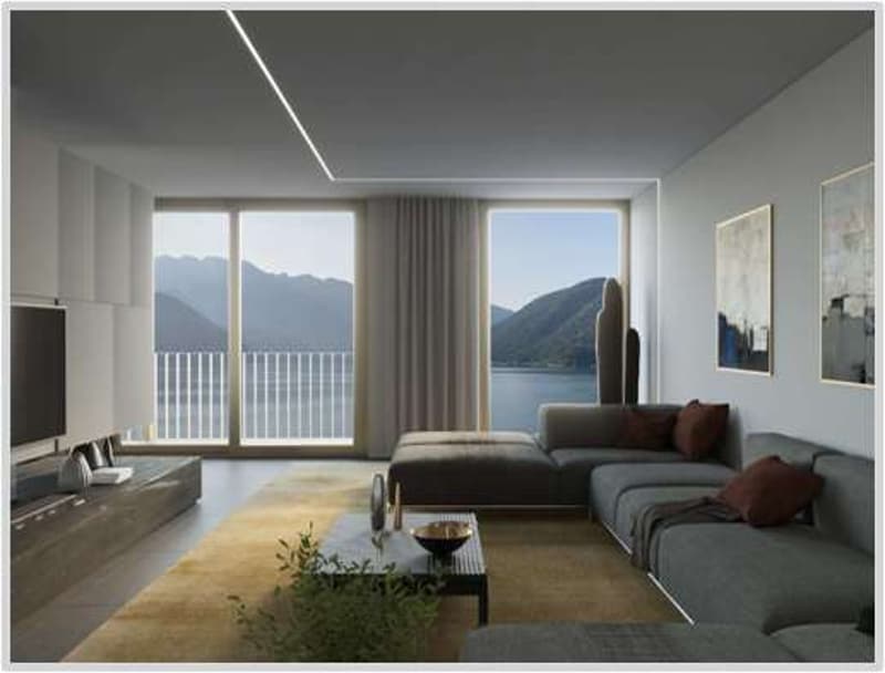 Melide - Prestigioso Duplex fronte lago (7)