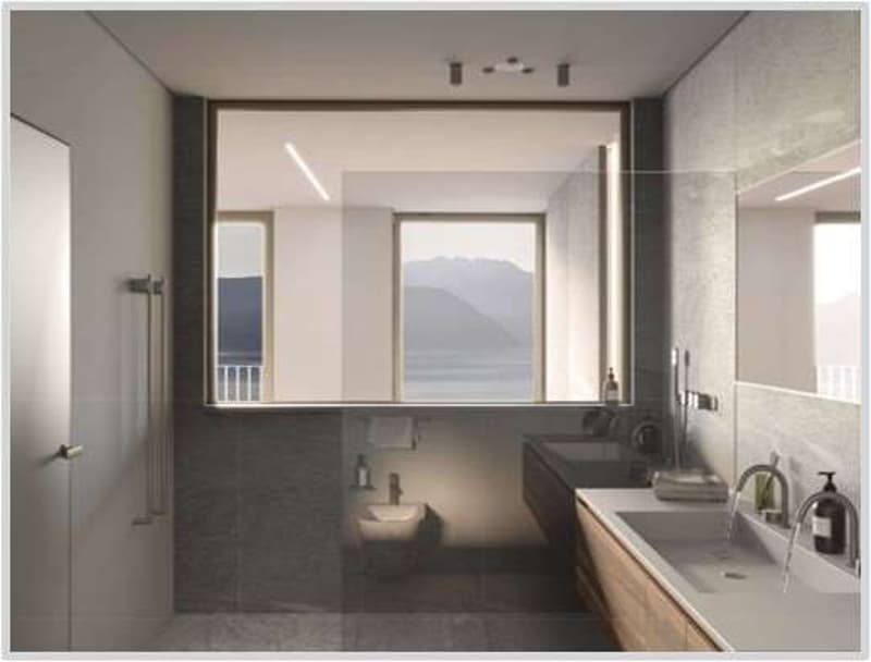 Melide - Prestigioso Duplex fronte lago (12)