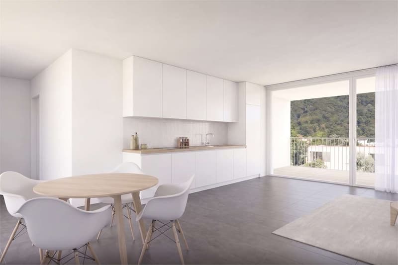 Barbengo - Bellissimo 2.5 locali in costruzione (1)
