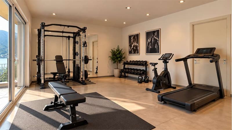 MELIDE - ELEGANTE 4.5 CON VISTA LAGO, TERRAZZA, PISCINA E WELLNESS (13)
