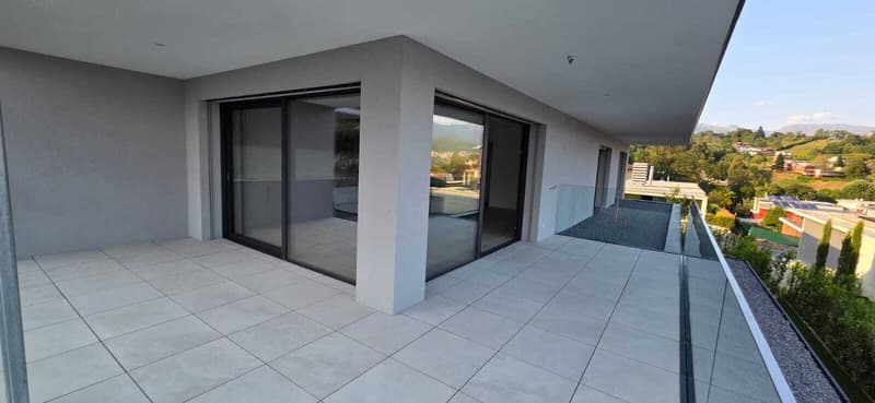 ✨ Elegante  3.5 locali  con splendida vista lago - Bioggio - Residenza Aurora (7)