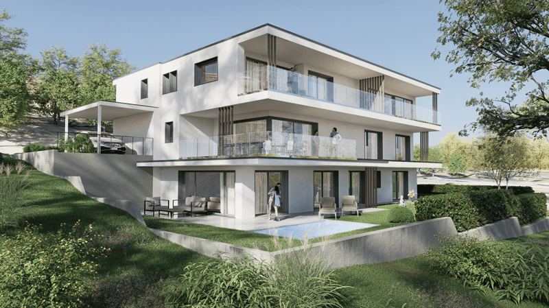 ✨ Residenza Aurora - Elegante di 3.5 locali con splendida vista lago - Bioggio (4)