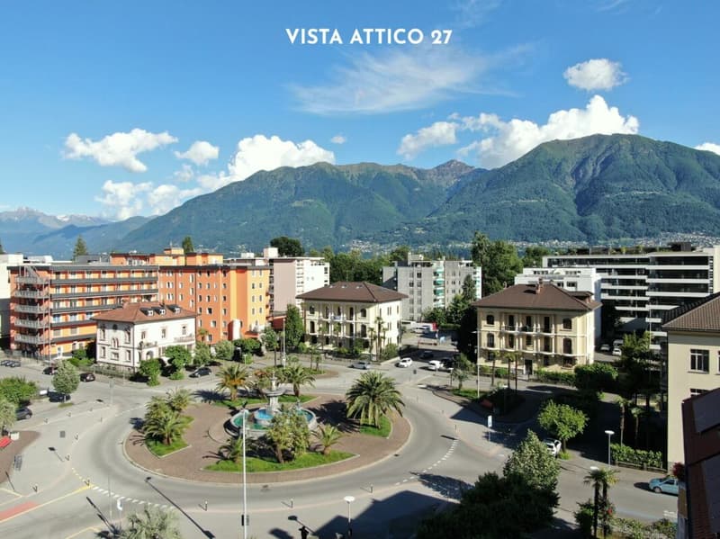 Vivi il lusso a Locarno - Prestigioso attico 4.5 locali in centro (auch Zweitwohnsitz) (4)