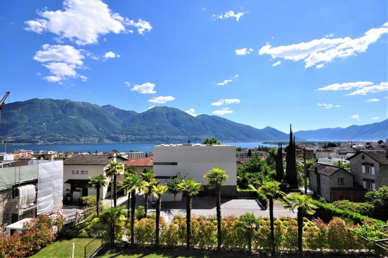 Generoso 3.5 locali con vista lago, 2 ampie terrazze e piscina esterna (2)