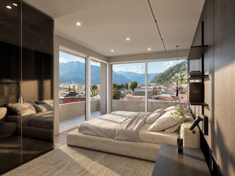 Vivi il lusso a Locarno - Prestigioso attico 4.5 locali in centro (auch Zweitwohnsitz) (11)