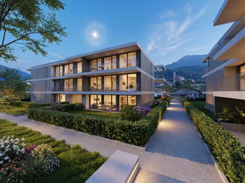 Sontuoso 2.5 locali - Comfort e qualità nel verde di Losone (Auch Zweitwohnsitz) (3)