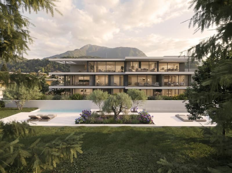 Sontuoso 2.5 locali - Comfort e qualità nel verde di Losone (Auch Zweitwohnsitz) (2)