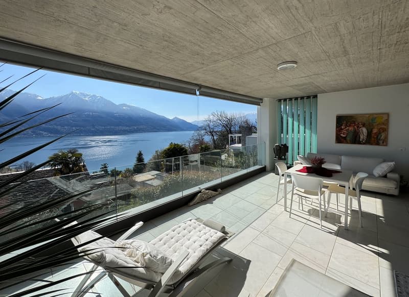 ESCLUSIVO APPARTAMENTO VISTA LAGO – ELEGANZA E PRIVACY A MINUSIO - OK CASA SECONDARIA (2)