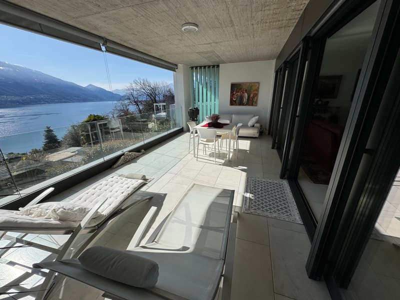 ESCLUSIVO APPARTAMENTO VISTA LAGO – ELEGANZA E PRIVACY A MINUSIO - OK CASA SECONDARIA (28)