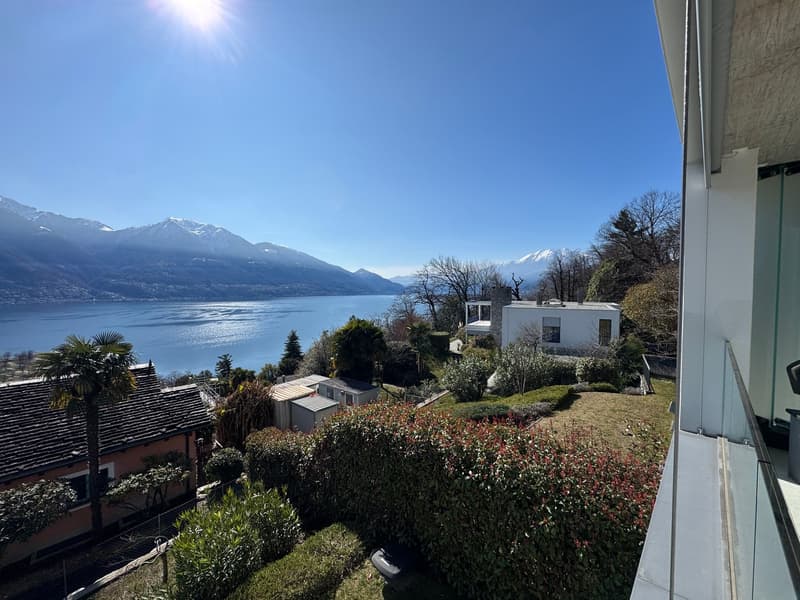 ESCLUSIVO APPARTAMENTO VISTA LAGO – ELEGANZA E PRIVACY A MINUSIO - OK CASA SECONDARIA (30)