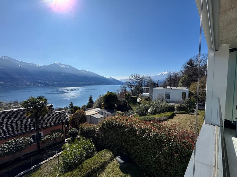 ESCLUSIVO APPARTAMENTO VISTA LAGO – ELEGANZA E PRIVACY A MINUSIO - OK CASA SECONDARIA (29)