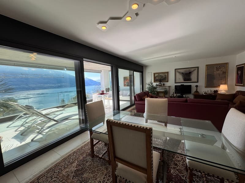 ESCLUSIVO APPARTAMENTO VISTA LAGO – ELEGANZA E PRIVACY A MINUSIO - OK CASA SECONDARIA (19)