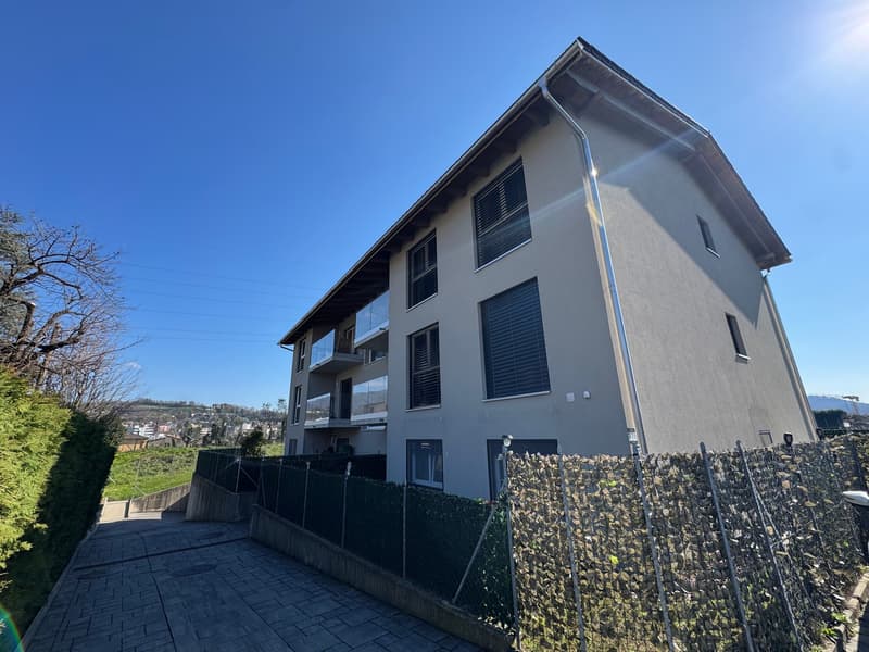 Moderno 4.5 locali con ampio giardino privato a Rancate (17)