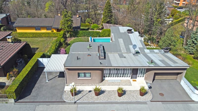 Mendrisio, raffinata villa singola con piscina (45)