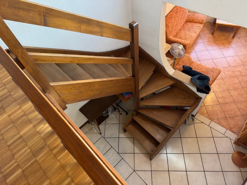 Duplex in locazione con 2 camere e studio – Cadro (4)