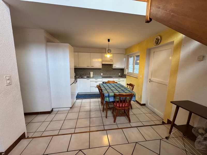 Duplex in locazione con 2 camere e studio – Cadro (10)