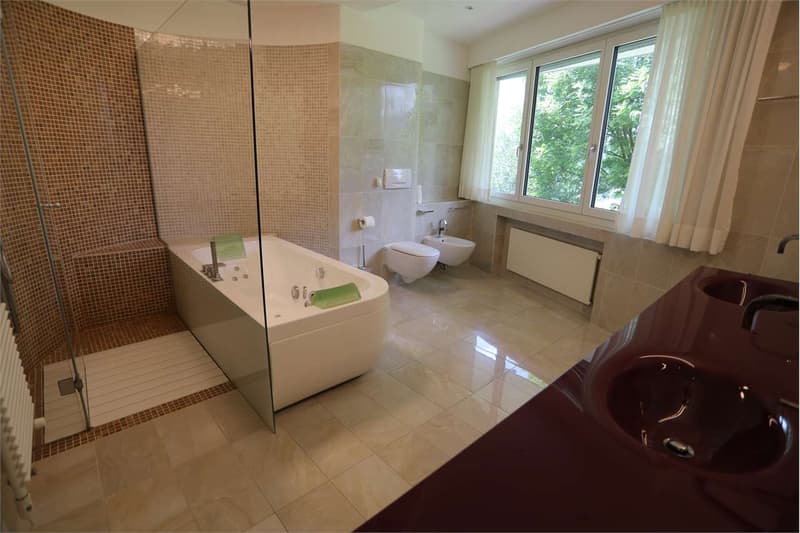 Villa con piscina interna a Vezia (12)
