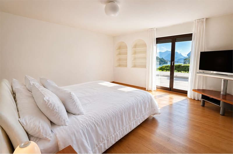 Villa con vista sul Lago di Lugano e ampia area Spa - PURA (11)