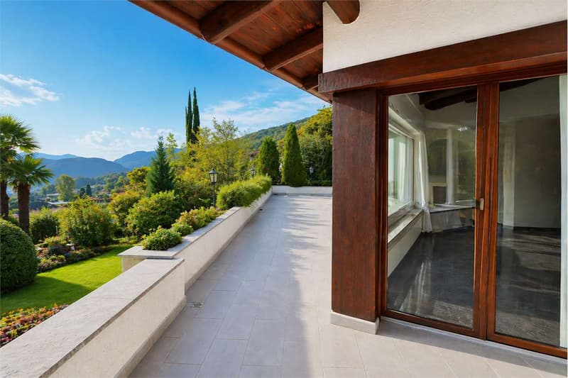 Villa con vista sul Lago di Lugano e ampia area Spa - PURA (9)